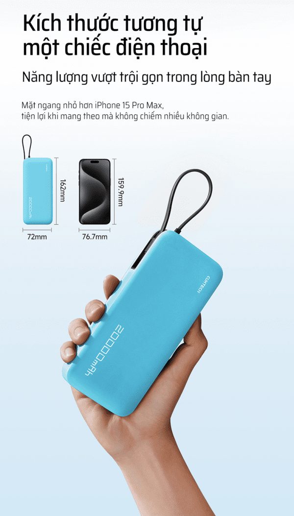 CUKTECH PB200N Pin sạc dự phòng 20000mAh 55W - Ảnh 19