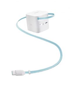 Trang chủ 10 CUKTECH AD653W Củ sạc mini có cáp thu gọn 67W