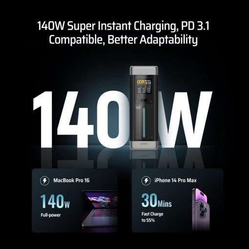CUKTECH P23 Pin Sạc Dự Phòng 25000mAh 210W - Ảnh 3