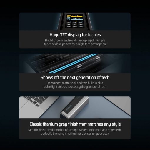 CUKTECH P23 Pin Sạc Dự Phòng 25000mAh 210W - Ảnh 7