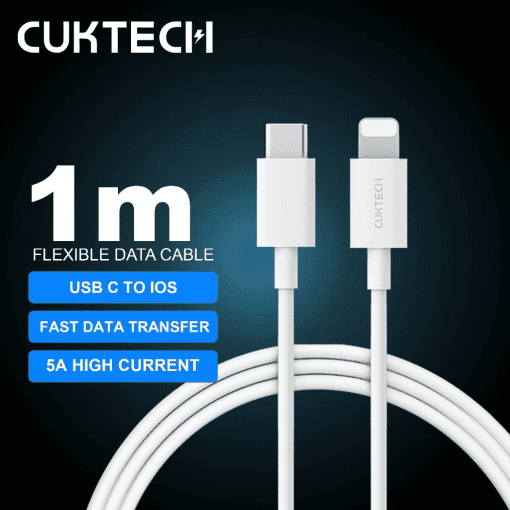 Cáp Sạc Nhanh iPhone 1m CUKTECH KLC-5497 - Ảnh 2