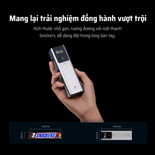 Cuktech PB100P Pin sạc dự phòng 10000mAh 150W - Ảnh 9