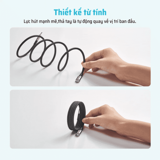 Cáp Sạc Nhanh Type-C 1.5m CUKTECH CMC615 - Ảnh 4