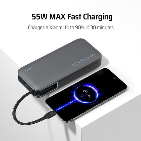 CUKTECH PB200N Pin sạc dự phòng 20000mAh 55W - Ảnh 6