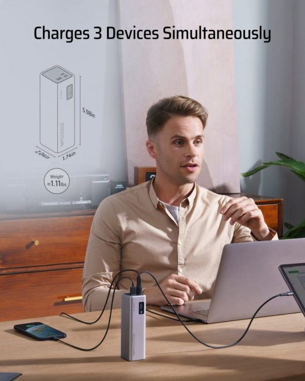 CUKTECH PB200 Sạc Dự Phòng 20000mAh 85W - Ảnh 4