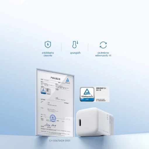 CUKTECH AC301 củ sạc mini GaN 40W - Ảnh 5