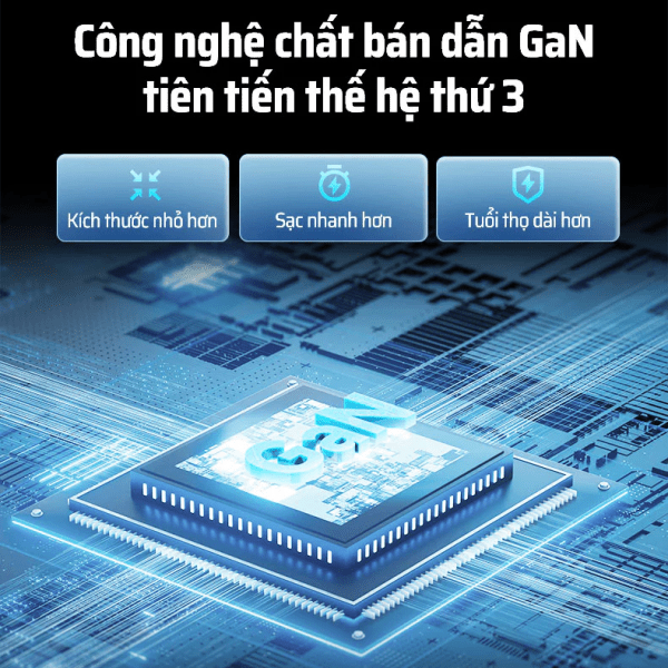 Sạc nhanh trong suốt nhỏ gọn Cuktech AD301N - Ảnh 8