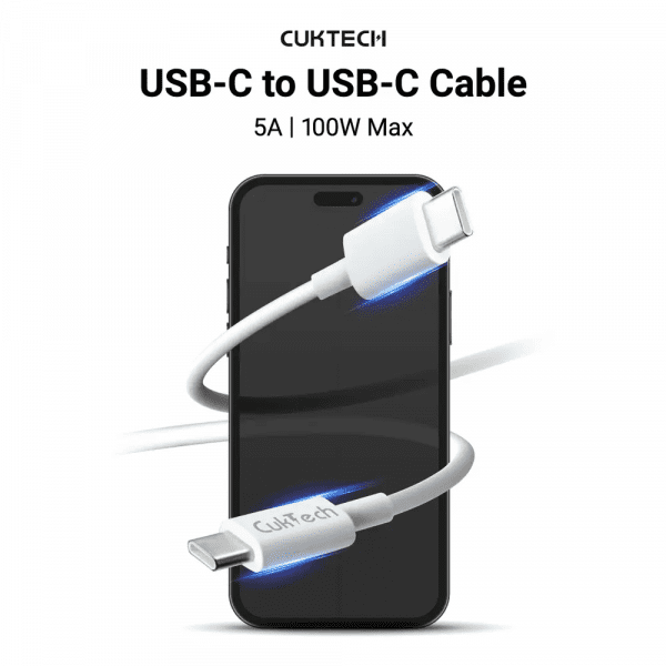 Cáp Sạc Nhanh C to C 1m 100W CUKTECH KLC-5499 - Ảnh 3