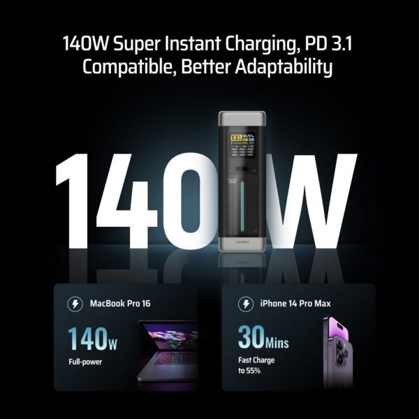 Pin Sạc Dự Phòng CUKTECH P23 25000mAh 210W - Ảnh 3