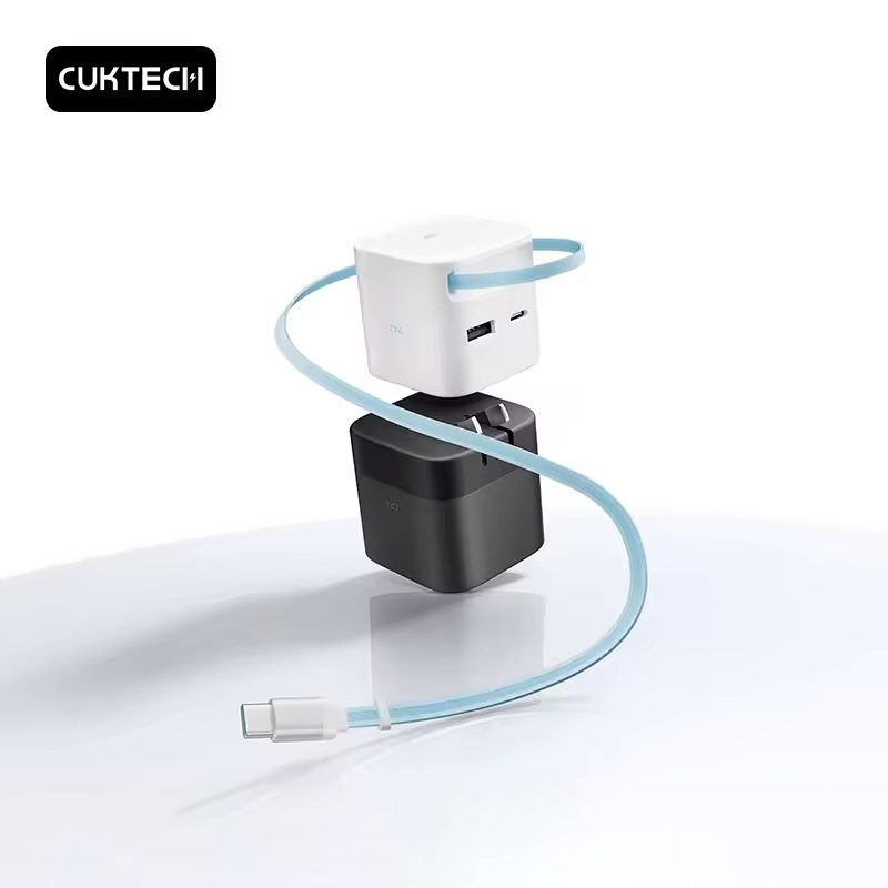 CUKTECH AD653W Củ sạc mini có cáp thu gọn 67W 14 CUKTECH AD653W Củ sạc mini có cáp thu gọn 67W