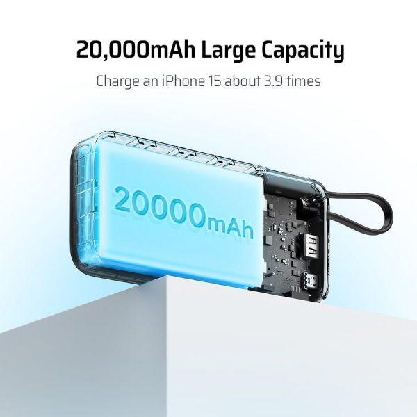 CUKTECH PB200N Pin sạc dự phòng 20000mAh 55W - Ảnh 5