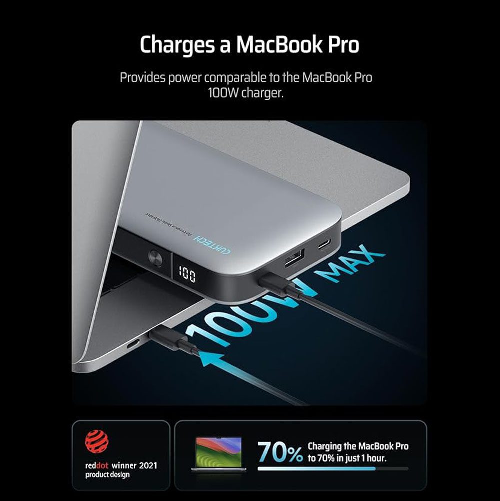 Sạc Dự Phòng Cuktech PB250 25000mAh 14 Sạc Dự Phòng Sạc Nhanh 25000mAh Cuktech PB250
